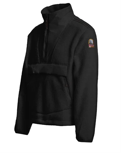 Parajumpers - Bergwen Half Zip Fleece - Black